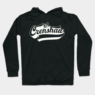 Los Angeles Crenshaw lettering - Crenshaw LA - L.A. Crenshaw Logo Hoodie